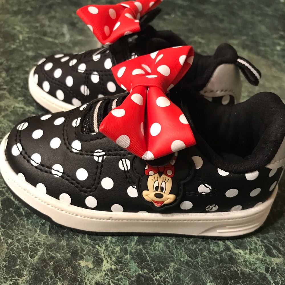 Minnie Mouse Toddler Shoes-NWOT